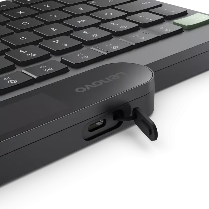 Lenovo | Self-Charging | Keyboard | Bluetooth | Estonian | Black