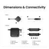 Wireless Presentation System BenQ InstaShow WDC15 HDMI Desktop Black
