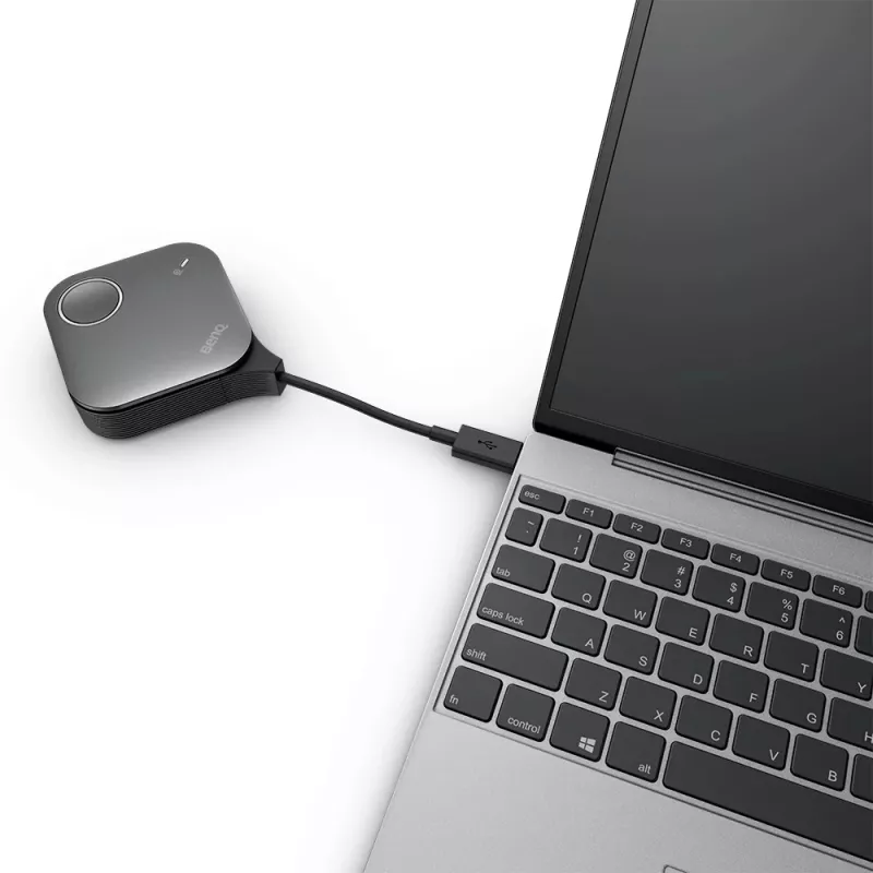 Wireless presentation system BenQ InstaShow VS25 HDMI Desktop, Wi‑Fi 6, up to 2400 Mbps, External antenna, Black