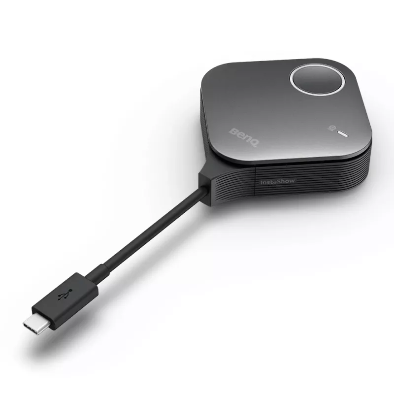 Wireless presentation system BenQ InstaShow VS25 HDMI Desktop, Wi‑Fi 6, up to 2400 Mbps, External antenna, Black