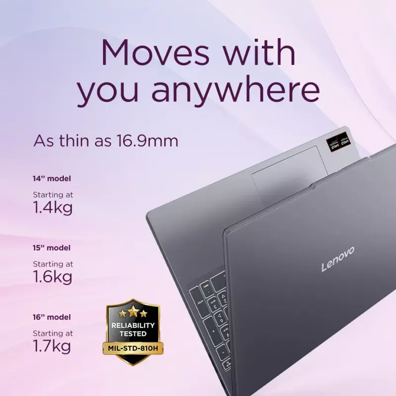Laptop Lenovo IdeaPad Slim 3 15AMN8 — 15.6 inch FHD TN 1920x1080, AMD Ryzen 3 7320U, 16GB LPDDR5, 512GB SSD, AMD Radeon 610M, Windows 11 Home, Arctic Grey