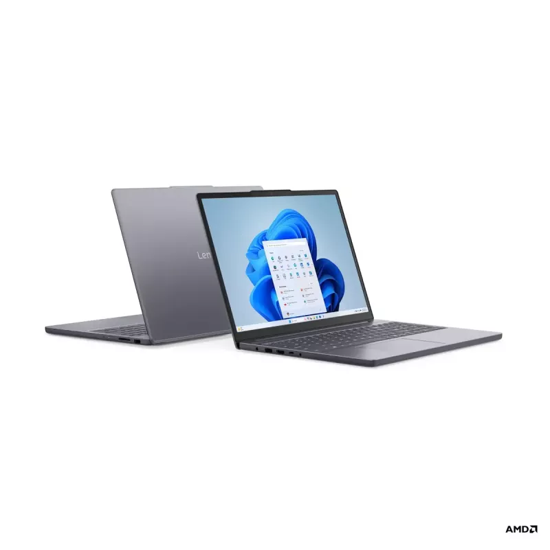 Laptop Lenovo IdeaPad Slim 3 15AMN8 — 15.6 inch FHD TN 1920x1080, AMD Ryzen 3 7320U, 16GB LPDDR5, 512GB SSD, AMD Radeon 610M, Windows 11 Home, Arctic Grey