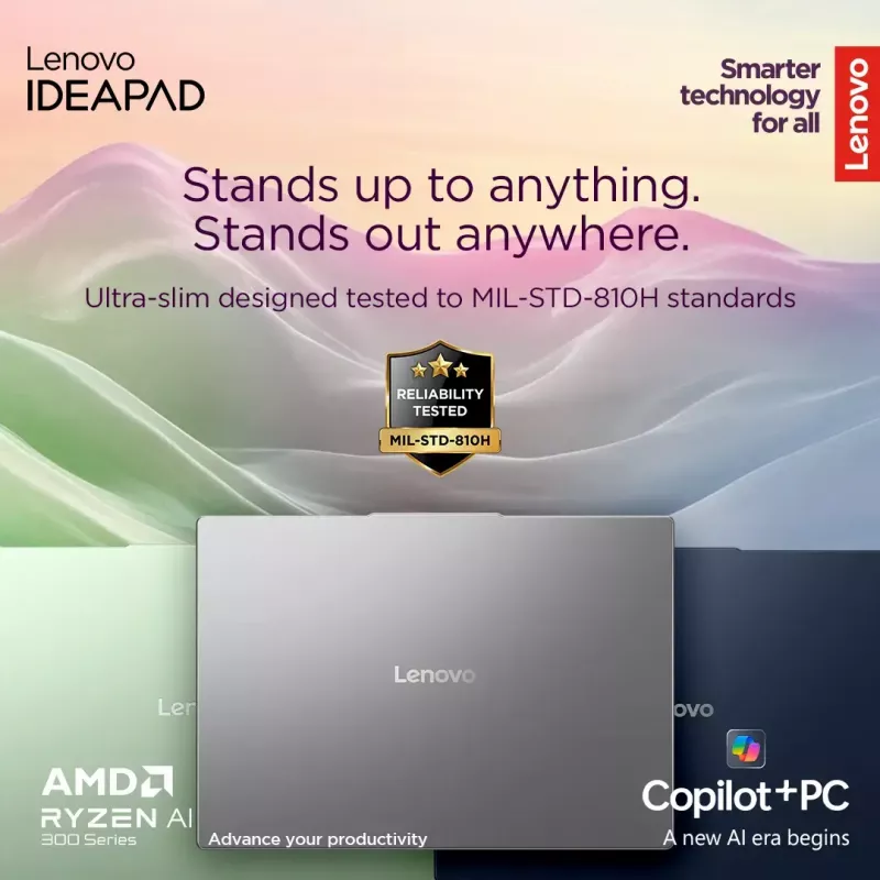 Laptop Lenovo IdeaPad Slim 5 — Ryzen 7 7735HS, 14 inch WUXGA IPS 300 nits, 16GB RAM, 1TB SSD, AMD Radeon 680M, microSD reader, Windows 11 Home