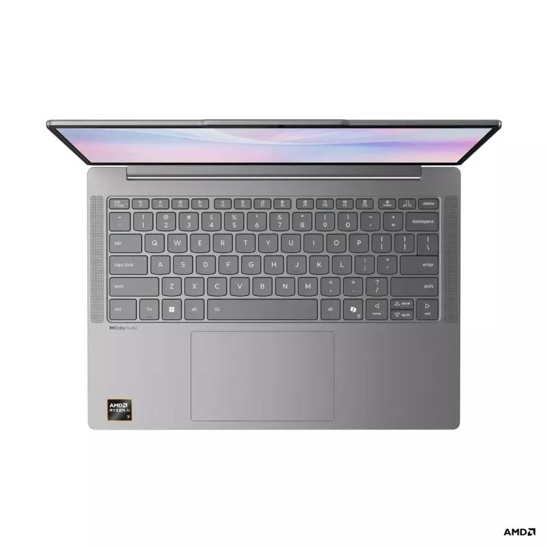Laptop Lenovo IdeaPad Slim 5 — Ryzen 7 7735HS, 14 inch WUXGA IPS 300 nits, 16GB RAM, 1TB SSD, AMD Radeon 680M, microSD reader, Windows 11 Home