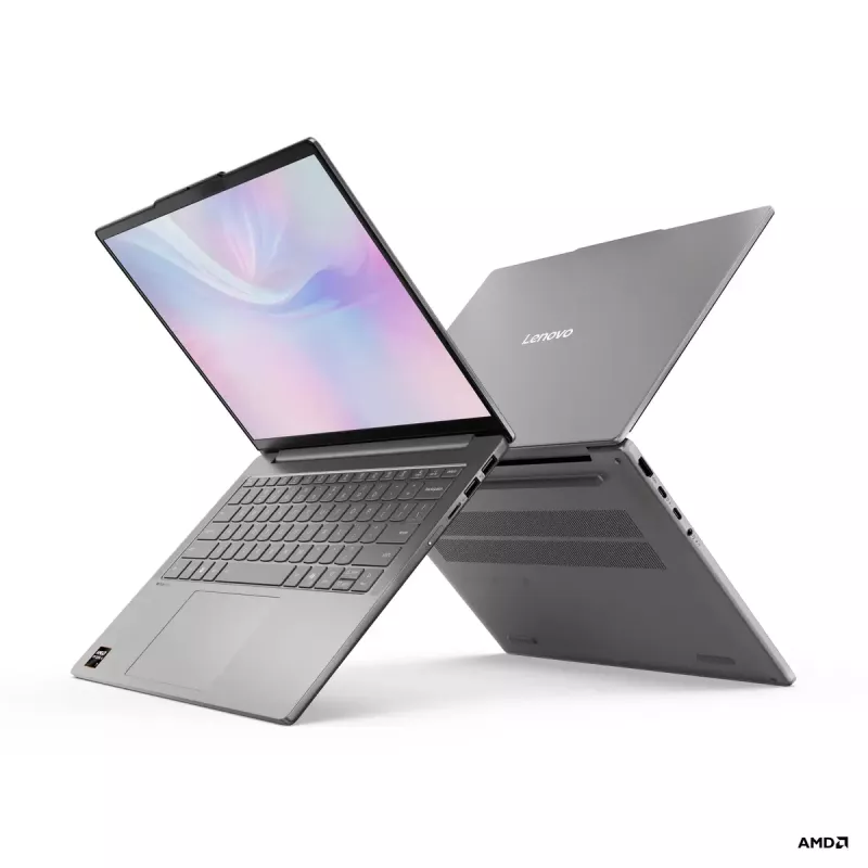 Laptop Lenovo IdeaPad Slim 5 — Ryzen 7 7735HS, 14 inch WUXGA IPS 300 nits, 16GB RAM, 1TB SSD, AMD Radeon 680M, microSD reader, Windows 11 Home