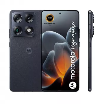 Motorola signature 17.2 cm (6.78 inch) Dual SIM Android 16.0 5G USB Type-C 16 GB 512 GB 5200 mAh Dark Blue