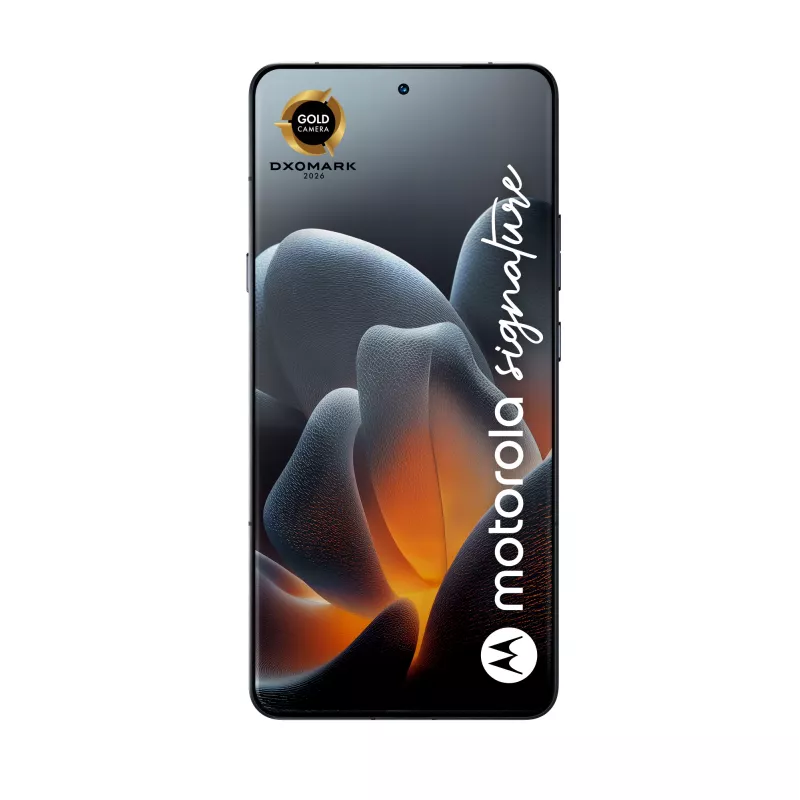 Motorola signature 17.2 cm (6.78 inch) Dual SIM Android 16.0 5G USB Type-C 16 GB 512 GB 5200 mAh Dark Blue