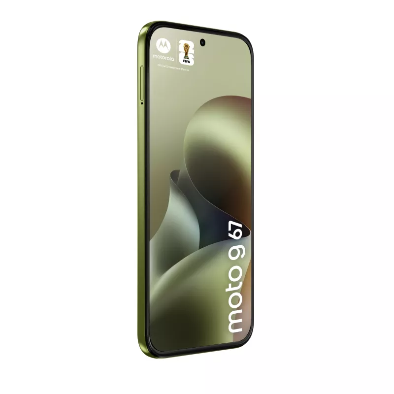 Smartphone Motorola moto g67 6.8 inch (17.3 cm) 5G, MediaTek Dimensity 6300 2.4 GHz, 4 GB RAM, 128 GB, 5200 mAh, Hybrid Dual SIM, Green