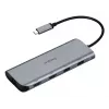 Targus Dual Video Mobile Dock with 140W EPR Pass-Thru, Wired, USB 3.2 Gen 2 (3.1 Gen 2) Type-C, 140 W, 1000 Mbit/s, Grey, 10 Gbit/s