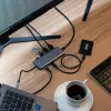 Targus Dual Video Mobile Dock with 140W EPR Pass-Thru, Wired, USB 3.2 Gen 2 (3.1 Gen 2) Type-C, 140 W, 1000 Mbit/s, Grey, 10 Gbit/s
