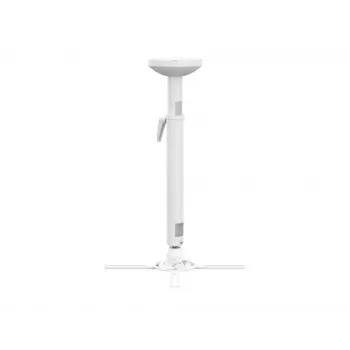 Ceiling projector mount MULTIBRACKETS M HD adjustable 620–800 mm, white, max 30 kg