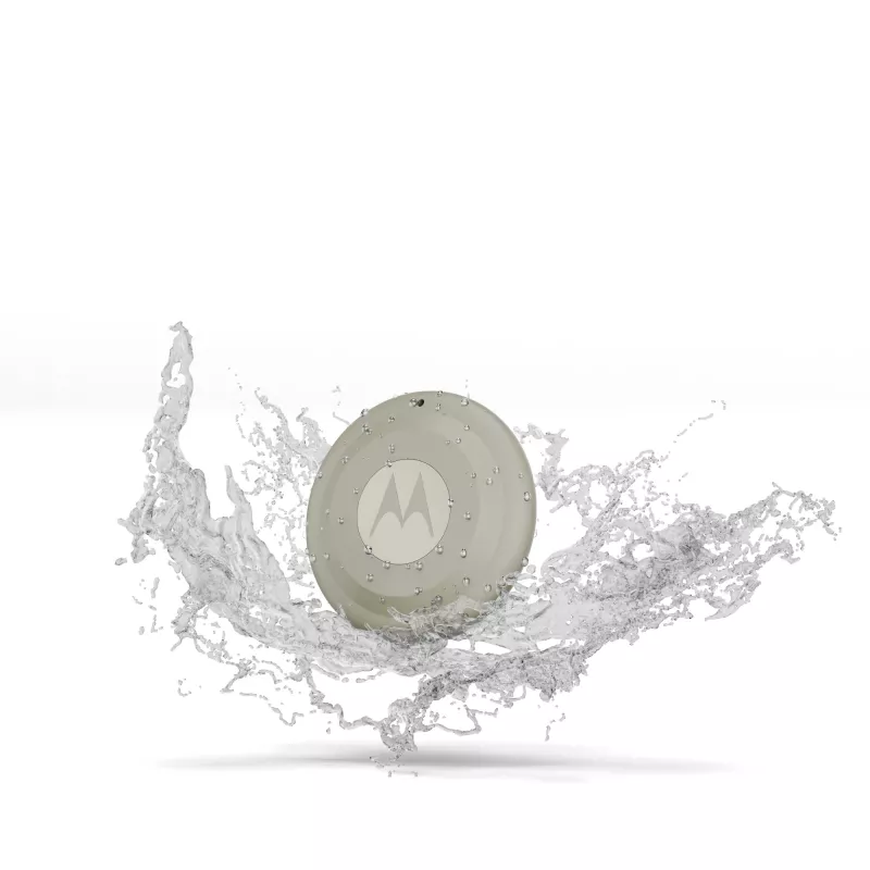 Finder Motorola moto tag 2 — universal Bluetooth tracker, green, CR2032 battery, 14400 h life, 7.4 g, Ø 3.19 cm