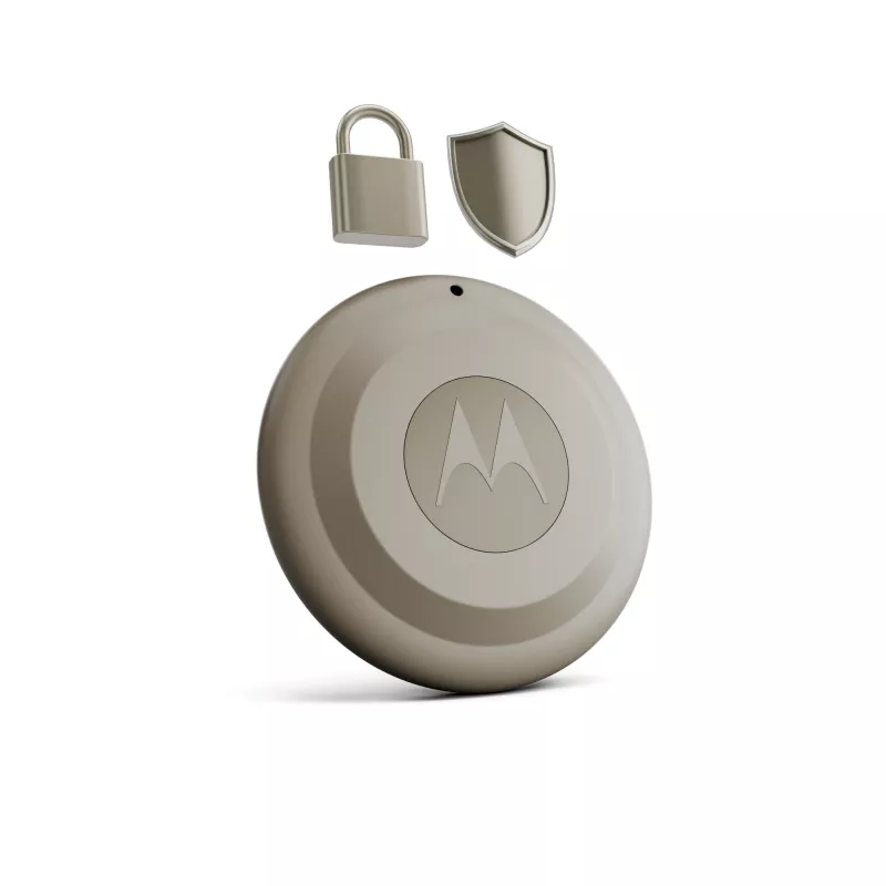 Finder Motorola moto tag 2 — universal Bluetooth tracker, green, CR2032 battery, 14400 h life, 7.4 g, Ø 3.19 cm
