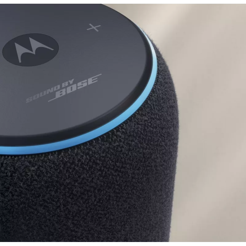 Mono portable speaker Motorola moto sound flow Carbon — 30 W RMS, USB-C, wireless, fabric housing