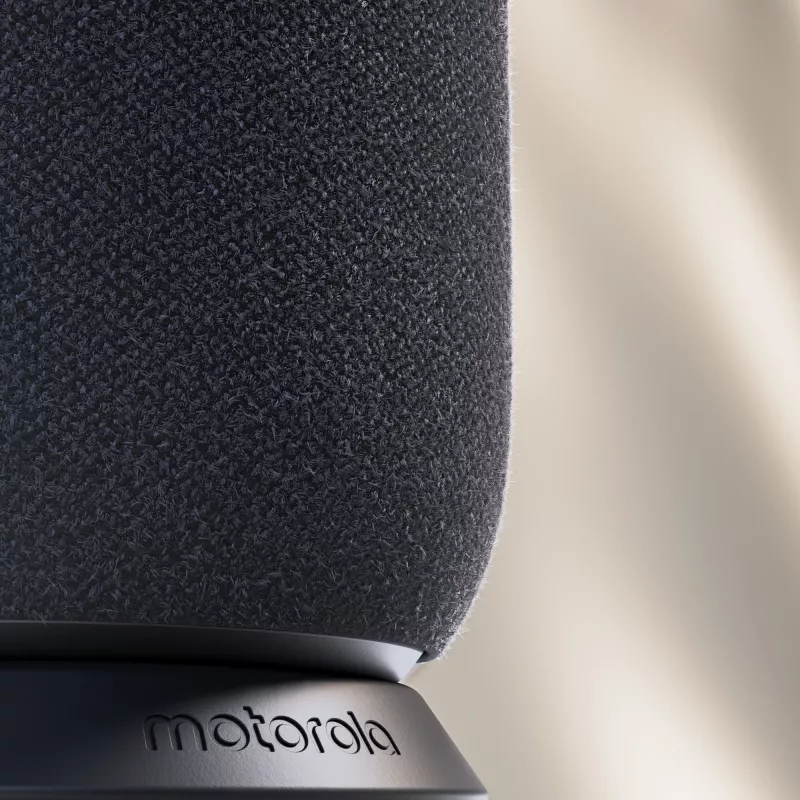 Mono portable speaker Motorola moto sound flow Carbon — 30 W RMS, USB-C, wireless, fabric housing