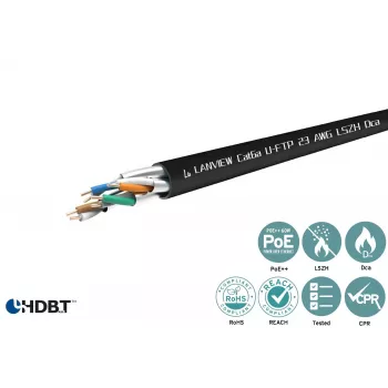 Network patch cable Lanview LVN122433 — Cat6, unshielded, length not specified