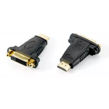Equip HDMI to DVI-D Dual Link Adapter, DVI (24+1), HDMI A, Black