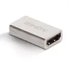 Lindy HDMI 2.1 Female to Female Coupler, HDMI 2.1, HDMI 2.1, Silver