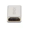 Lindy HDMI 2.1 Female to Female Coupler, HDMI 2.1, HDMI 2.1, Silver
