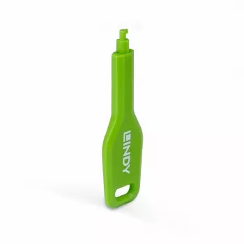 Lindy SFP Port Blocker key, Green, Port blocker key, SFP, Green, Acrylonitrile butadiene styrene (ABS), 1 pc(s), Polybag