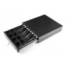 Cash drawer Capture CA-CD410-480B-SAMELOCK — 410 mm width, front bill insert, coin trays 4/8