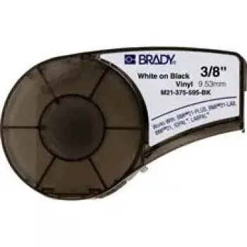 Self-adhesive vinyl printer label Brady M21-375-595-BK, black, MPN M21-375-595-BK