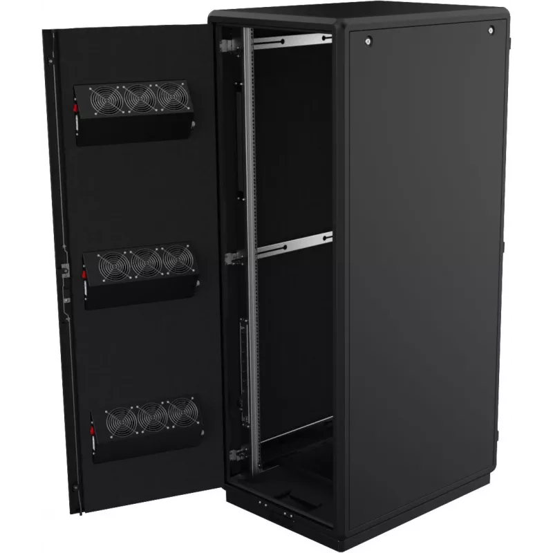 Lanview RDLAK42U751BL rack cabinet 42U Black