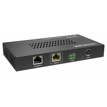 Vivolink video scaler VLSC242M, metal housing, HDCP 1.4/2.2, AC 110–230V, 250×200×44 mm