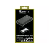 Sandberg Solar Powerbank CampLED 10000, 10000 mAh, Programmable Power Supply (PPS), 3.7 V, 15 W, Black