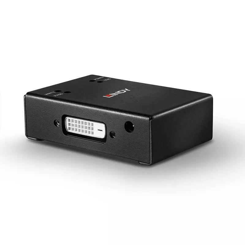 Lindy HDMI / VGA / DVI EDID Recorder, 3840 x 2160 pixels, 1920 x 1080,2560 x 1600,3840 x 2160, 18 Gbit/s, Black, Metal, HDMI
