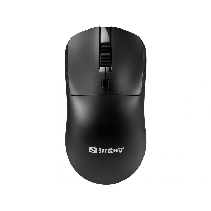 Sandberg Wireless Mouse Saver Black, Ambidextrous, RF Wireless, 1600 DPI, Black