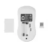 Sandberg Wireless Mouse Saver White, Ambidextrous, RF Wireless, 1600 DPI, White