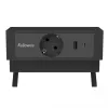 Fellowes 100137172 power extension 2 m 1 AC outlet(s) Indoor Black