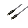 USB-C to USB-C cable EQUIP 2.0 m — USB 3.2 Gen 2x2, 20 Gbps, PD 240W, 4K/60Hz, black