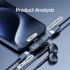 Adapter USB-C OTG 2-in-1 EQUIP 133479 — 100W PD, 10Gbps, 1x USB-C to 2x USB-C, grey