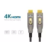 EQUIP HDMI 2.1 Active Optical Cable 10 m — Detachable Type-D (Micro) + Type-A, 48 Gbit/s, 8K/60Hz