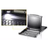 ATEN CL5708N rack console 48.3 cm (19 inch) Black 1U