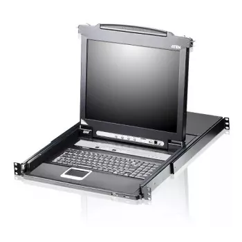 ATEN CL5708N rack console 48.3 cm (19 inch) Black 1U