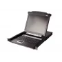 ATEN 8-Port 19 inch LCD KVM Switch (USB - PS/2 VGA) with USB Peripheral port