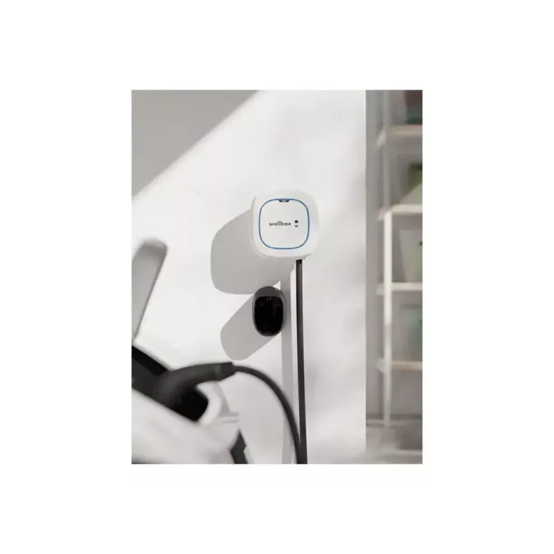 Wallbox Pulsar Max wall charger 22 kW, Wi‑Fi & Bluetooth, 5 m cable, IP54, IK10, white
