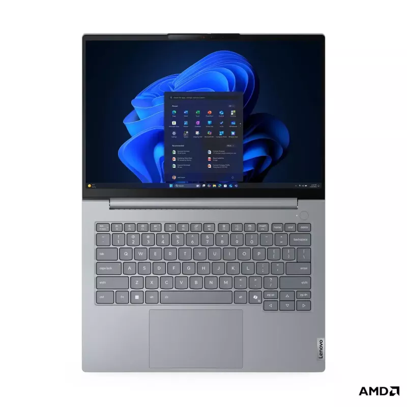 Laptop Lenovo ThinkBook 14 G9 AHP — 14 inch IPS WUXGA 1920x1200, AMD Ryzen 5 (6 cores, 3.2–4.9GHz), 16GB DDR5, 512GB NVMe, AMD Radeon 740M, Windows 11 Pro