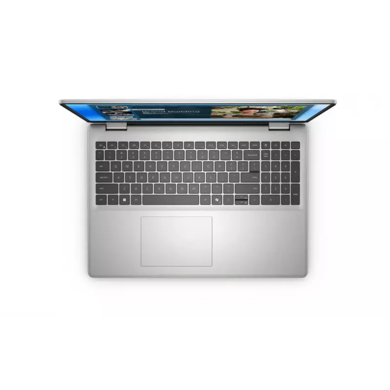 Laptop Dell 16 DC16251 Platinum Silver, 16 inch 2K (1920×1200), Intel Core i7, 32 GB DDR5, 1 TB SSD, Intel Graphics, Windows 11 Pro