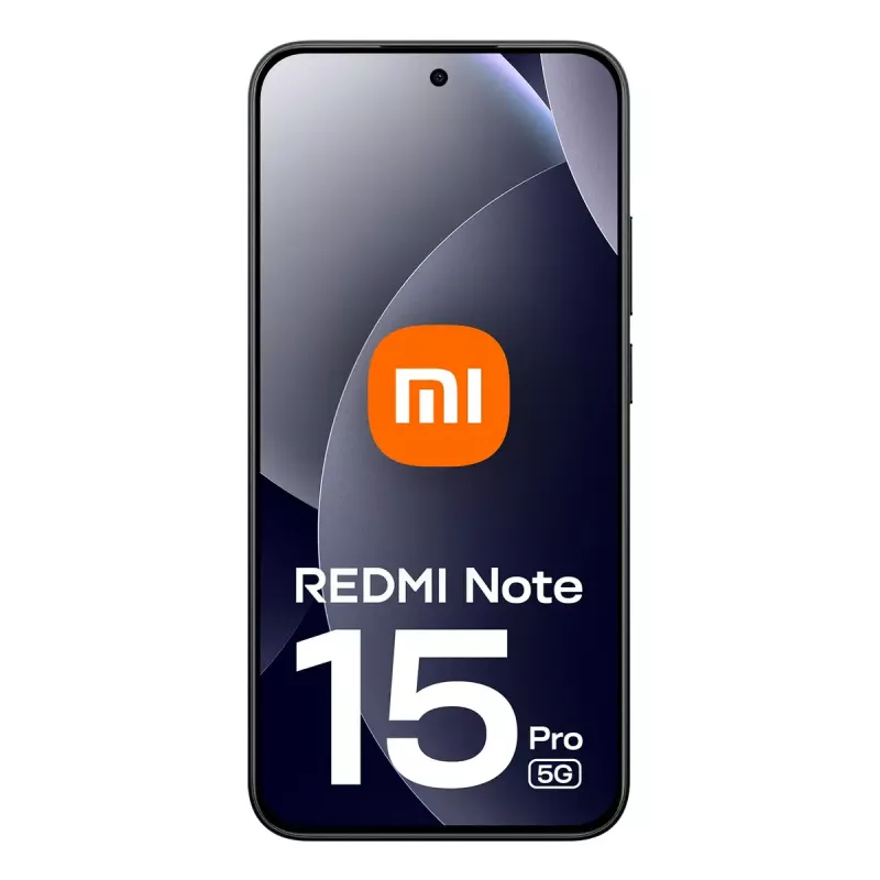 Smartphone Xiaomi Redmi Note 15 Pro 5G — 6.83 inch (17.4 cm), 8 GB RAM, 256 GB, 200 MP, 6580 mAh, Black