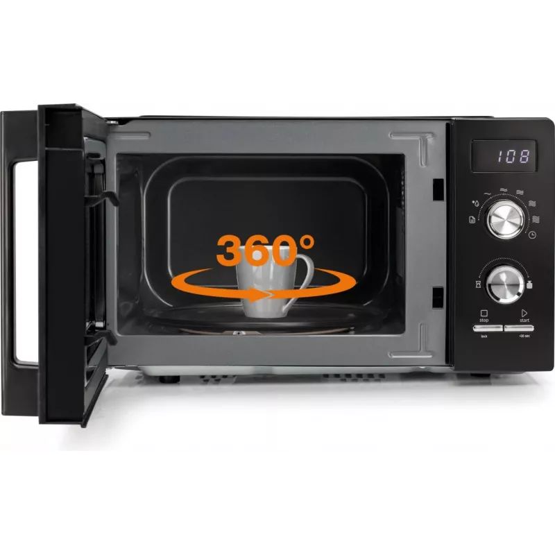 Gorenje MO20A3BH Black Combination microwave Countertop 20 L 800 W