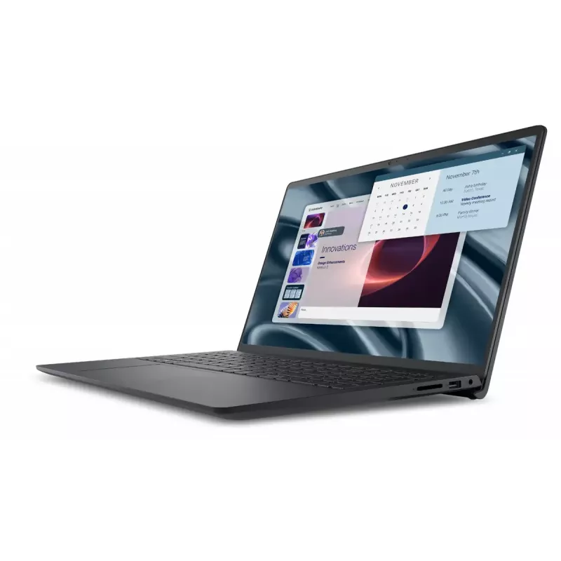 Dell Pro 15 Essential PV15255 | Carbon Black | 15.6 inch | FHD | 1920 x 1080 pixels | AMD Ryzen 3 | 7320U | 8 GB | LPDDR5 | Solid-state drive capacity 512 GB | AMD Radeon 610M Graphics | Windows 11 Pro | 802.11ac | Keyboard language English | Warranty 36 month(s) | Battery warranty 12 month(s)