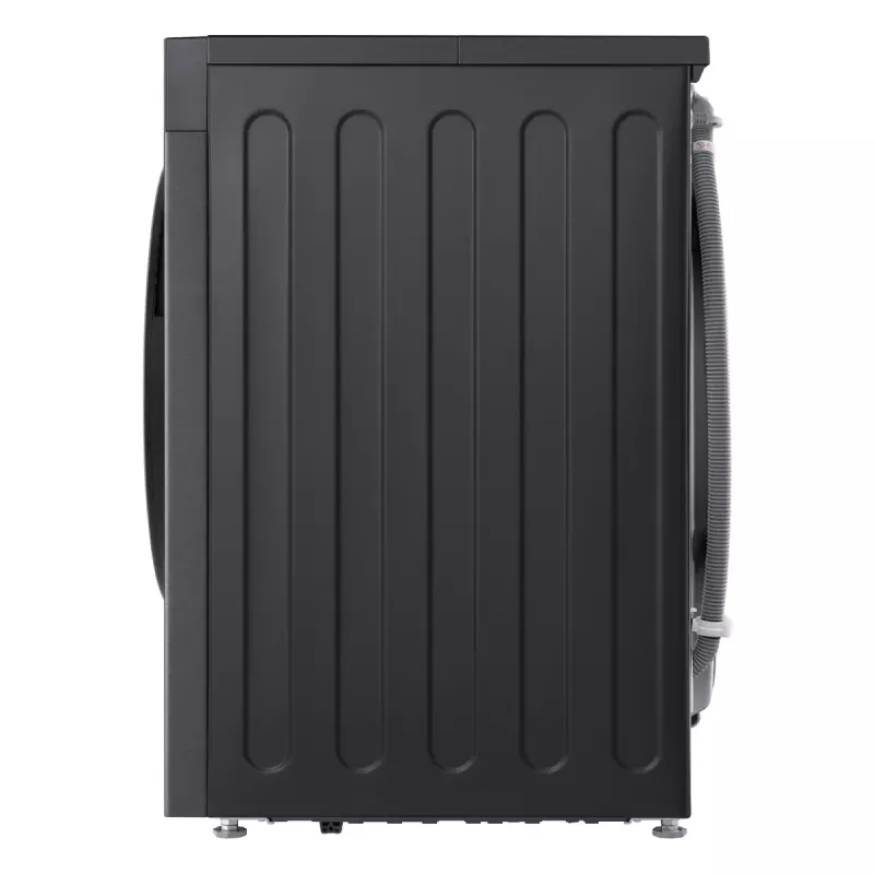 LG F4X5011TBB , A, Front loading, Washing capacity 11 kg, Depth 56.5 cm, 1400 RPM, Black washing machine Front-load 1351 RPM