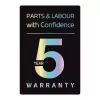 LG F4X5011TBB , A, Front loading, Washing capacity 11 kg, Depth 56.5 cm, 1400 RPM, Black washing machine Front-load 1351 RPM