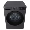 LG F4X5011TBB , A, Front loading, Washing capacity 11 kg, Depth 56.5 cm, 1400 RPM, Black washing machine Front-load 1351 RPM