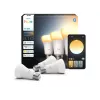 Philips Hue WA 810 A60 3P EU | E27 | 6 W | Warm to cool white light | Bluetooth, Zigbee