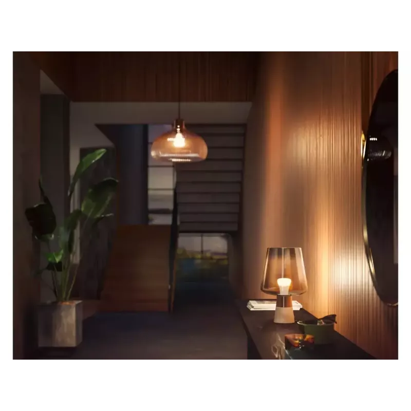 Philips Hue W 810 A60 2P EU | E27 | 7 W | Warm white to cool white light | Bluetooth, Zigbee